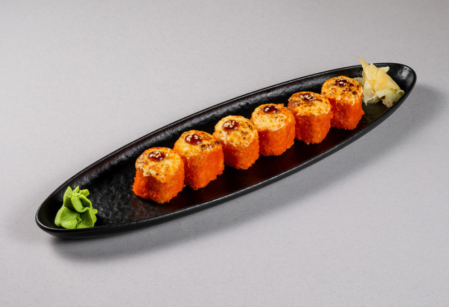 Запеченный ролл Калифорния