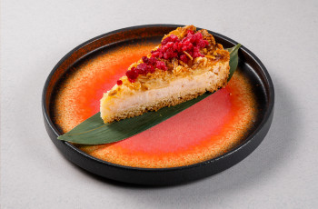 Торт рикота с грушей